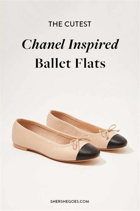 best chanel ballet flat dupes|Chanel look alike ballet flats.